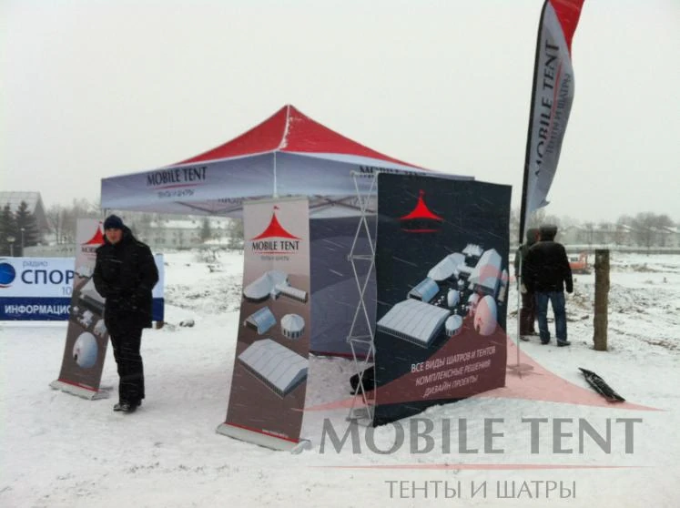 Видимость стенда с разных точек