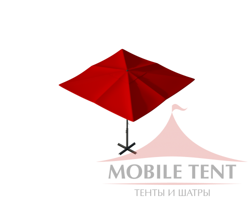 Зонт для кафе Desert 2х2 Схема