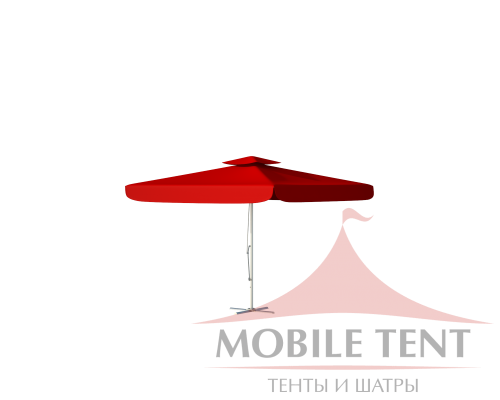Зонт уличный для кафе Premium 3х3 Схема 2