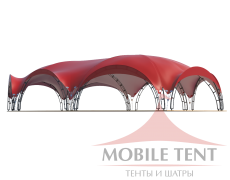 Арочный шатёр 27х20 — 460 м² Схема 3