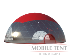 Круглый шатер диаметр 30 м Схема 1