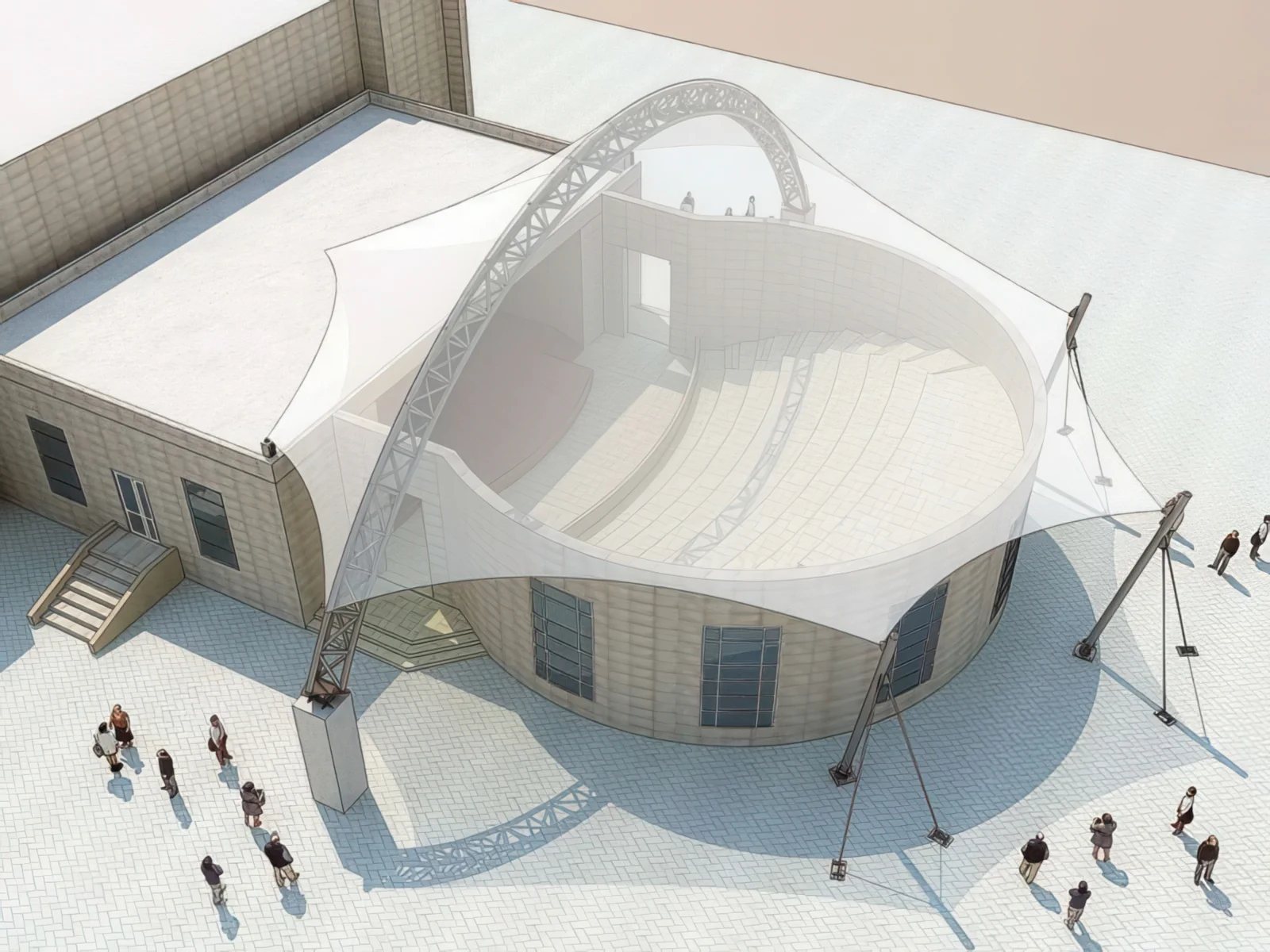 Концертные площадки проект 4