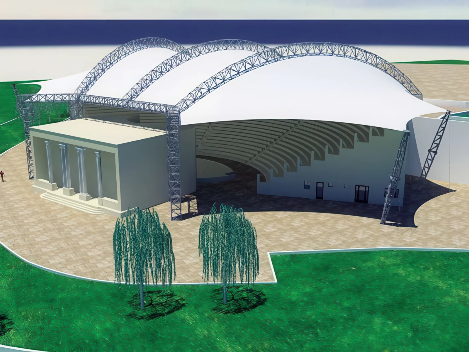 Концертные площадки проект 12