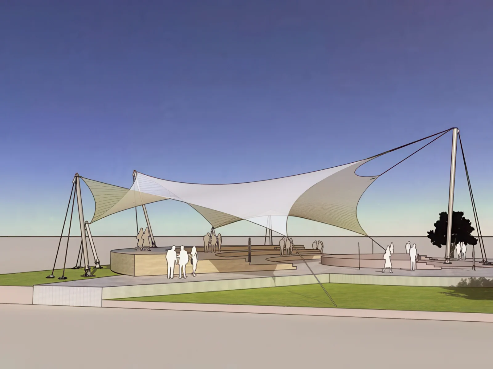 Концертные площадки проект 62