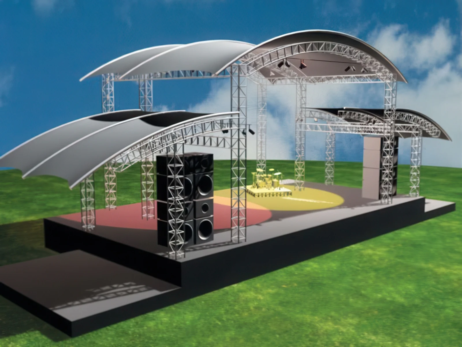 Концертные площадки проект 74