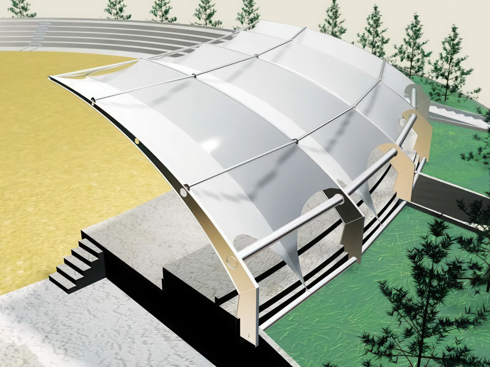 Концертные площадки проект 75