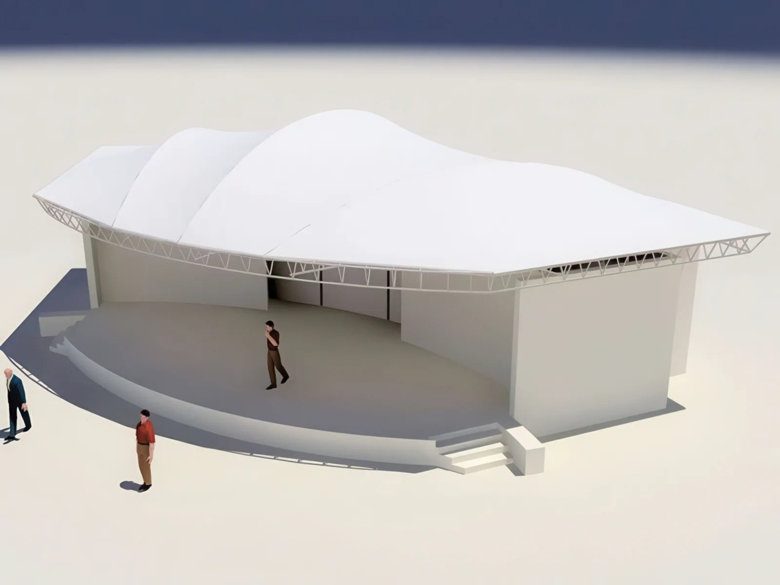 Концертные площадки проект 80