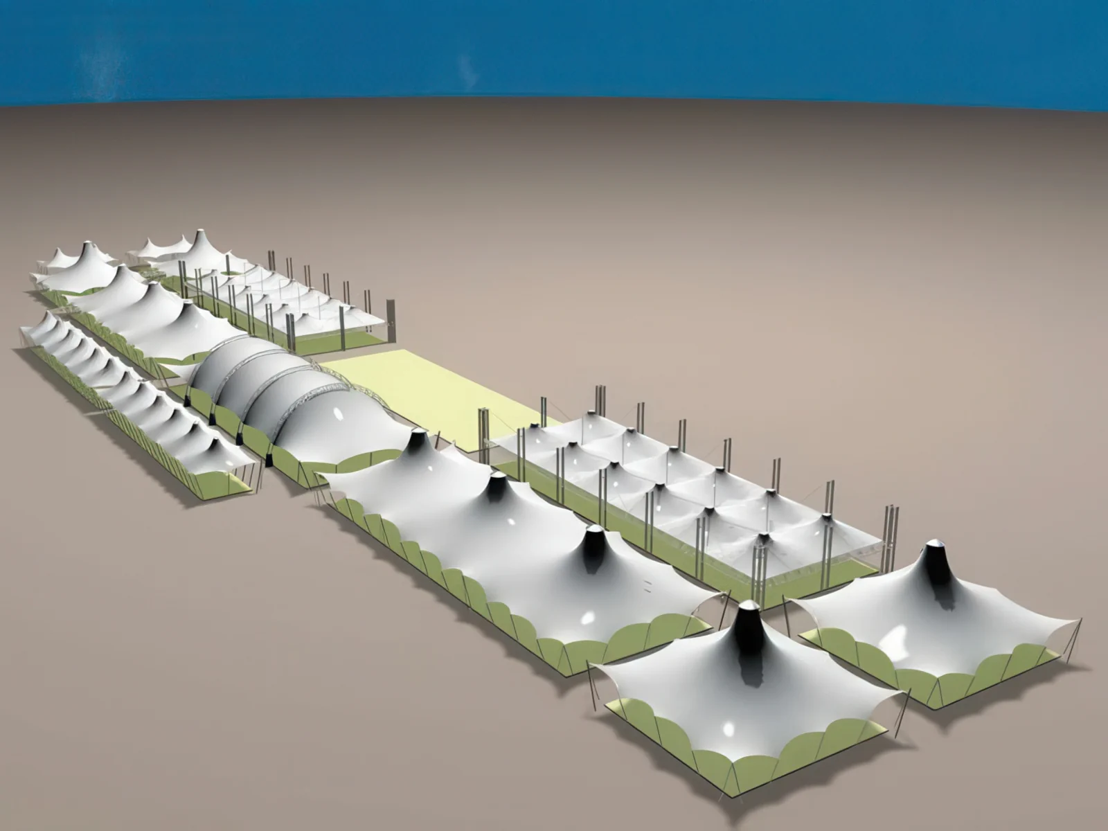 Тентовые ансамбли проект 3