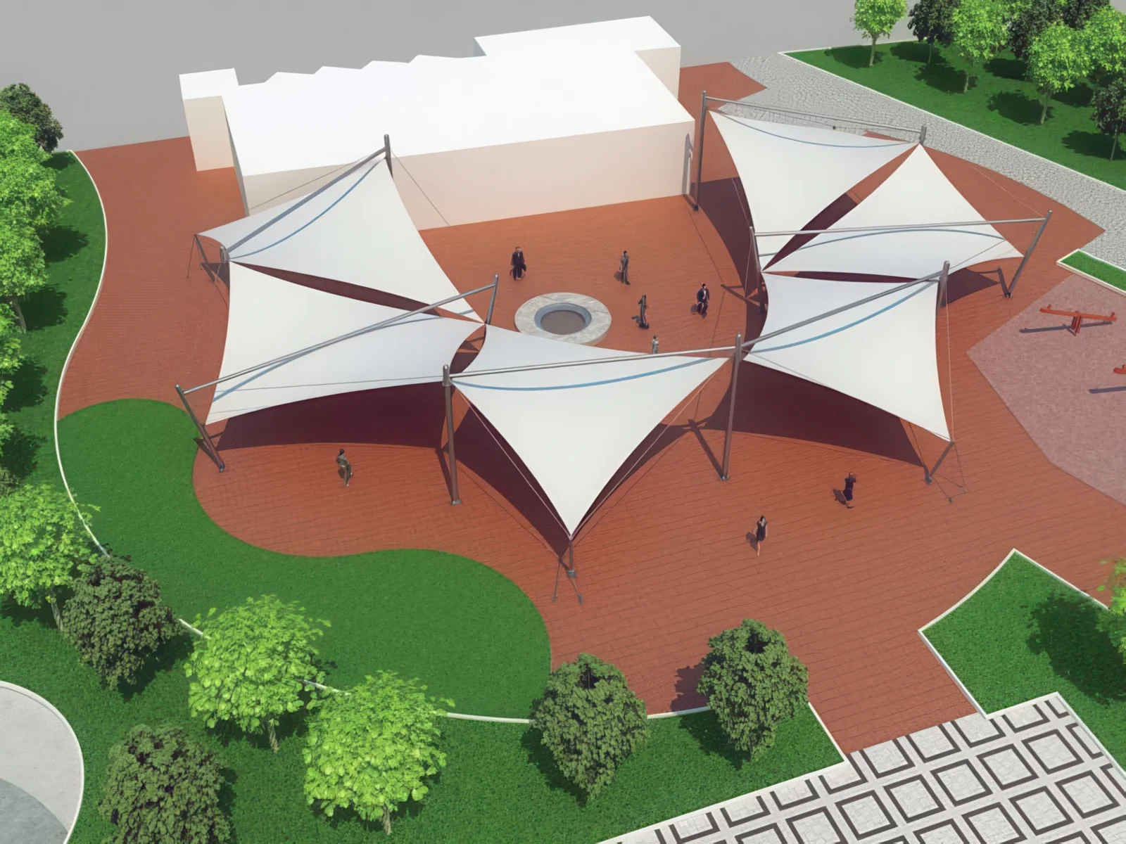 Тентовые ансамбли проект 10