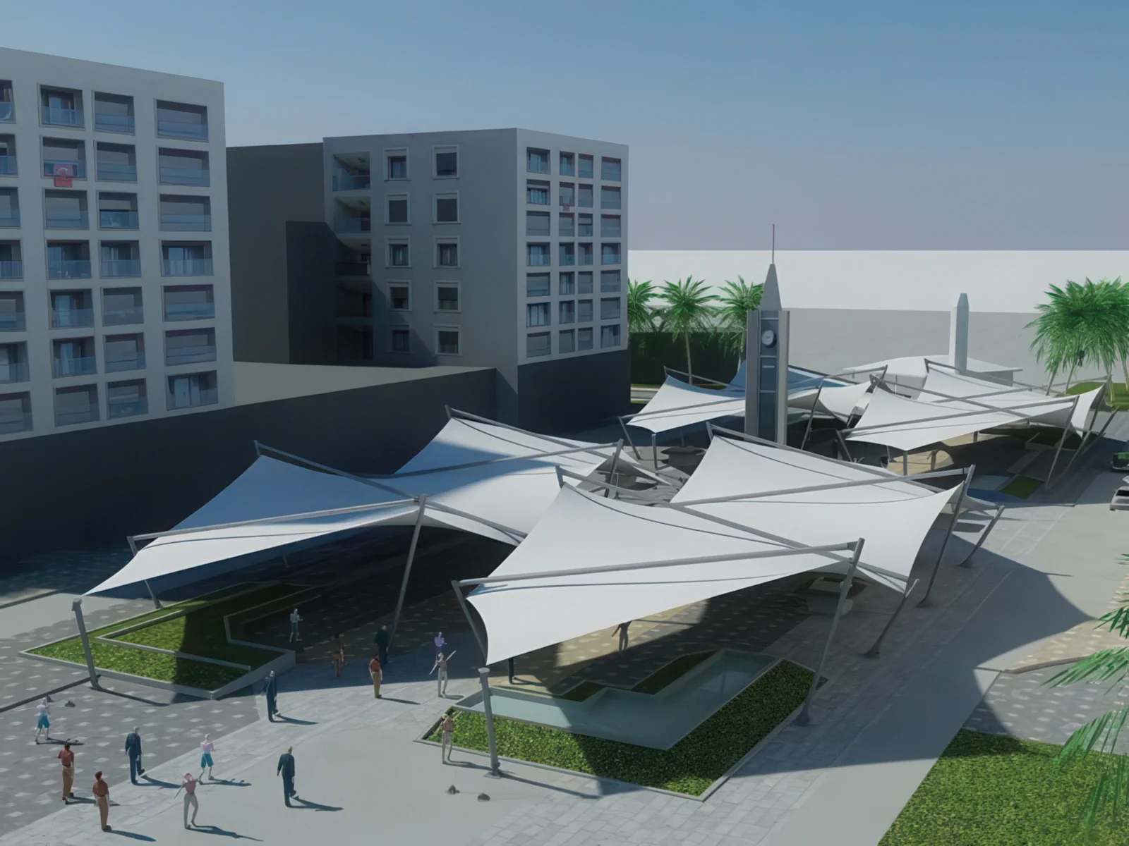 Тентовые ансамбли проект 12