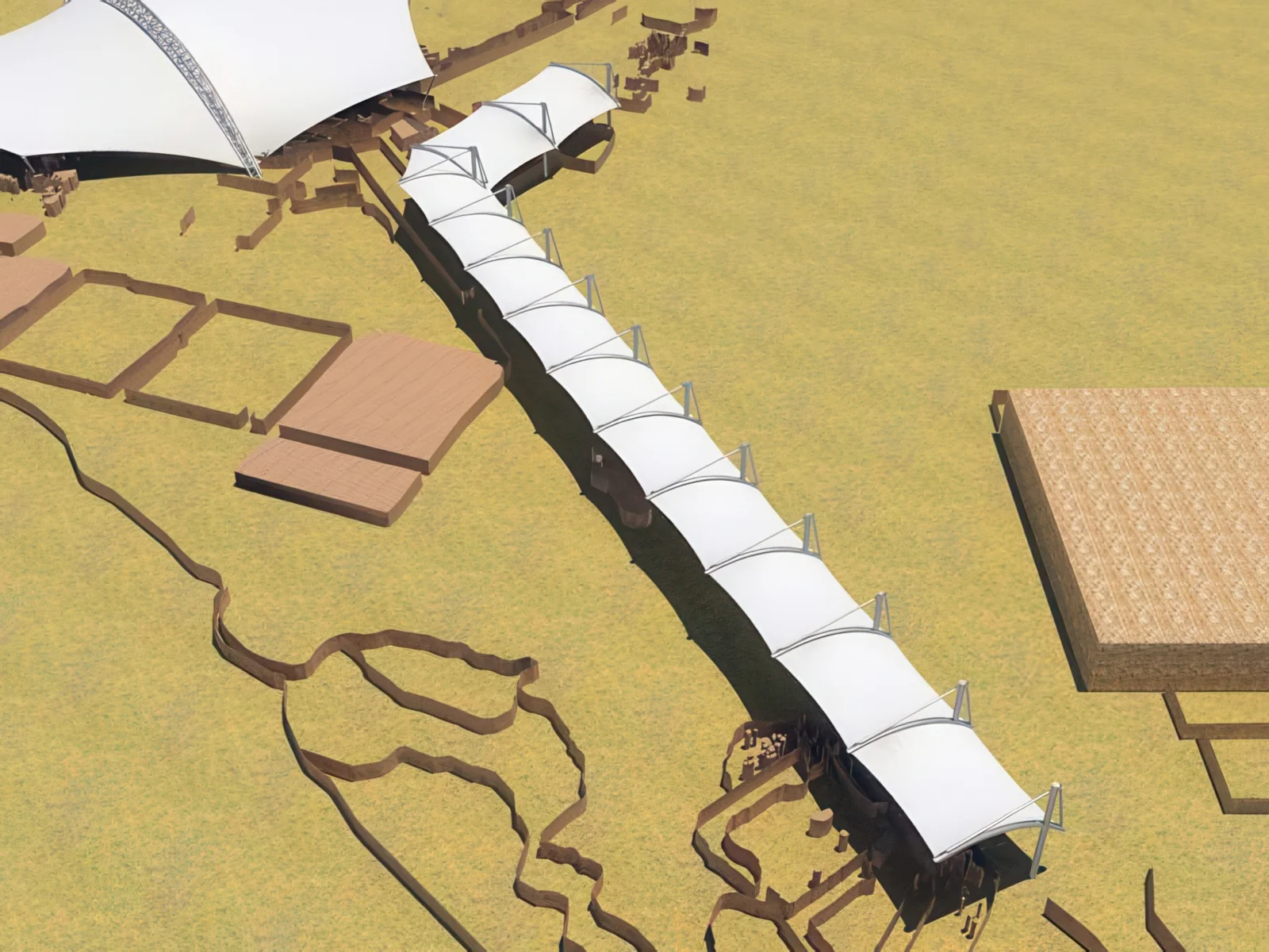 Тентовые ансамбли проект 13