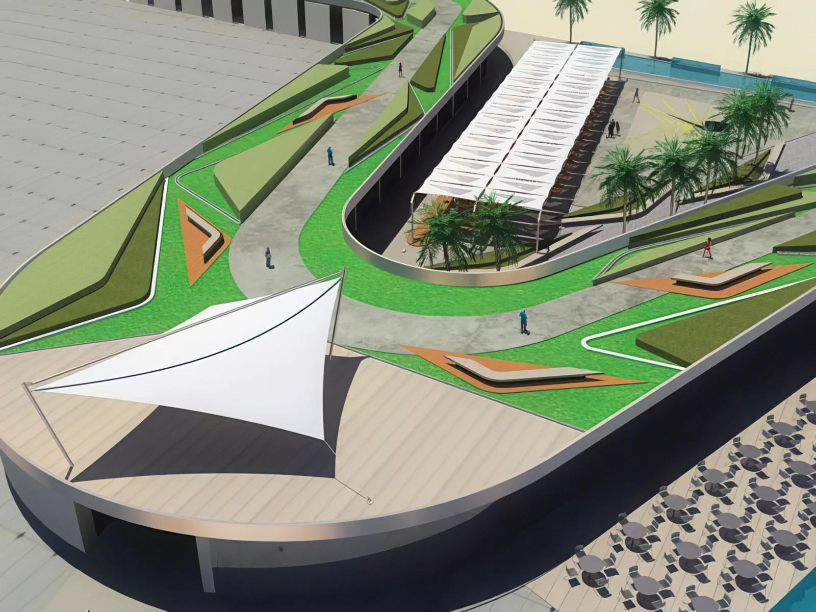 Тентовые ансамбли проект 15