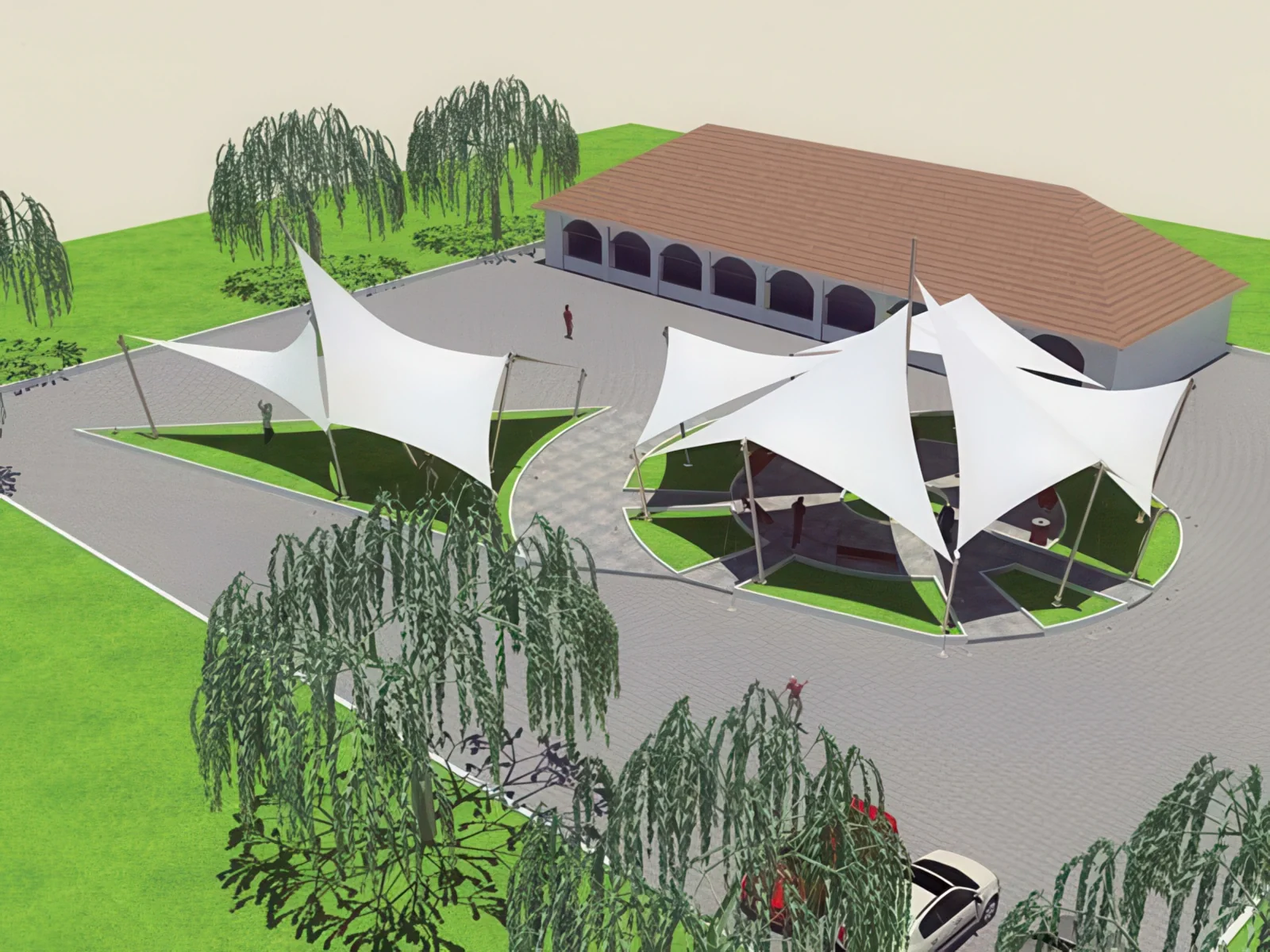 Тентовые ансамбли проект 20