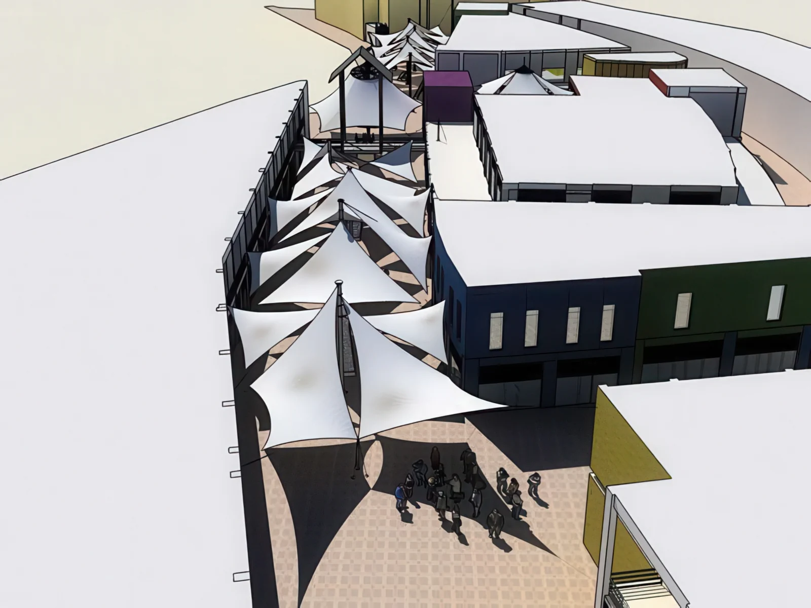 Тентовые ансамбли проект 24