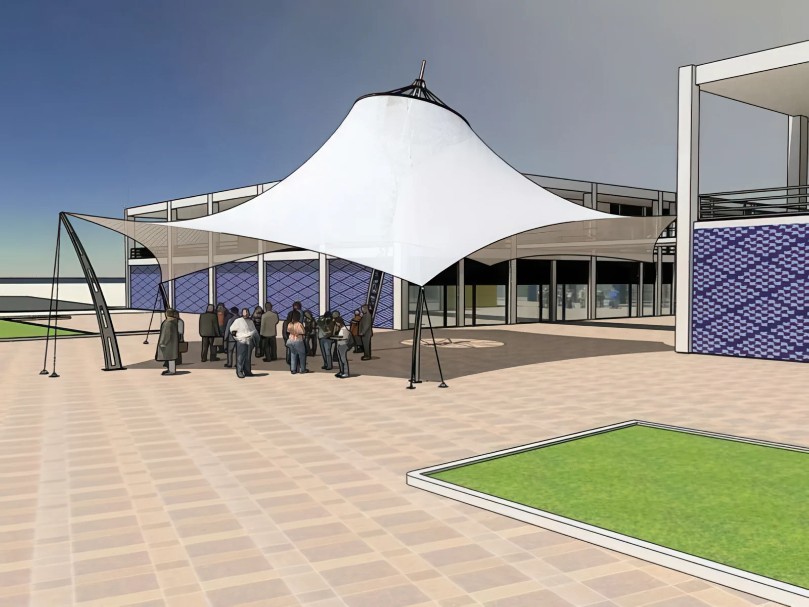 Тентовые ансамбли проект 27