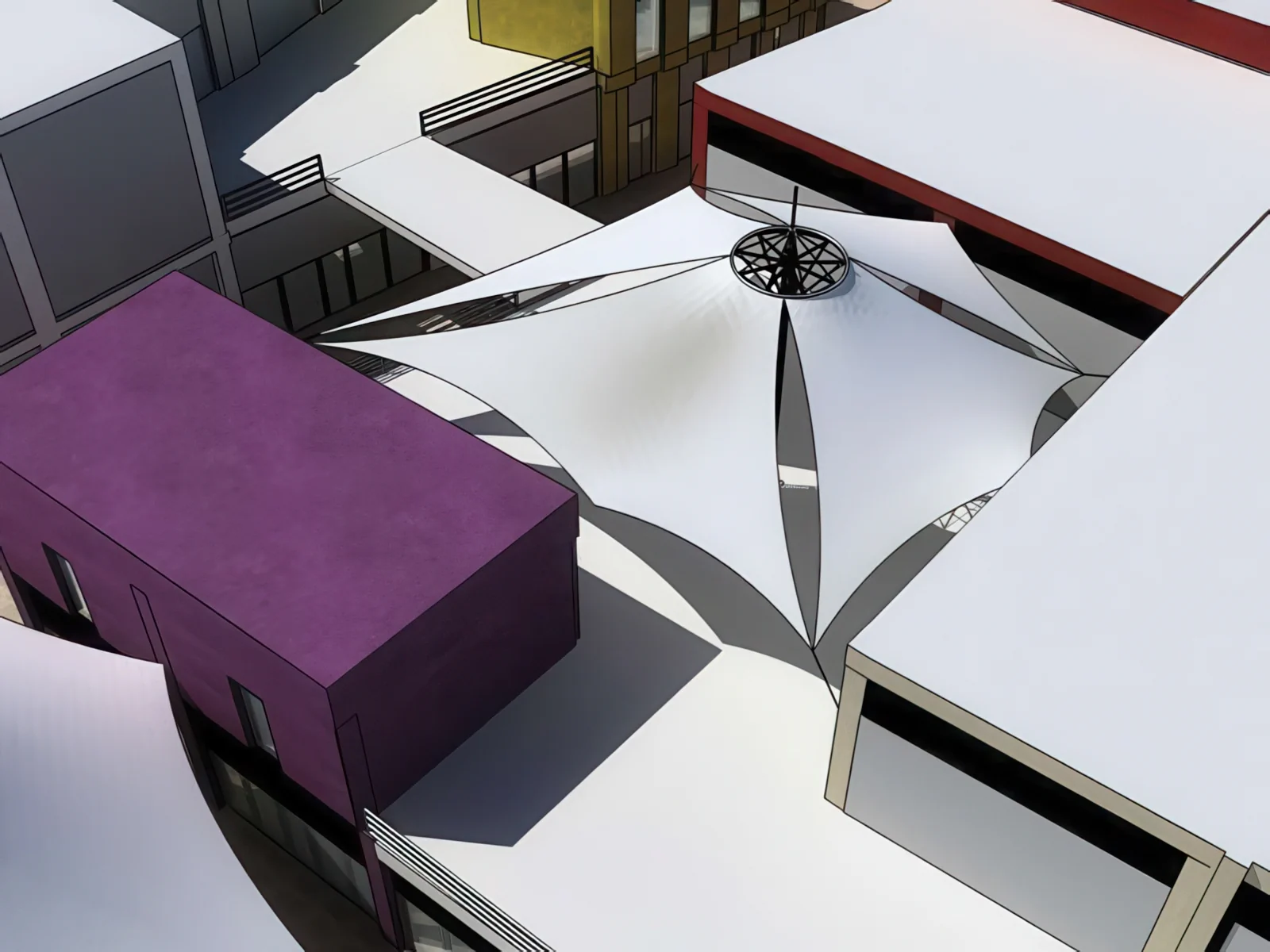 Тентовые ансамбли проект 28