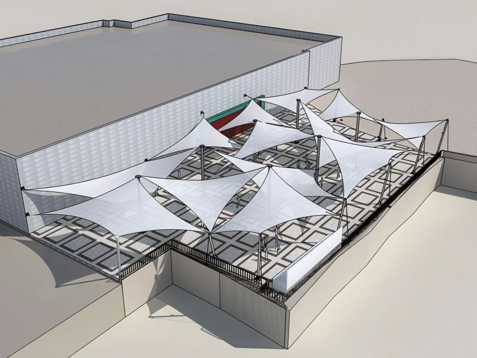 Тентовые ансамбли проект 42