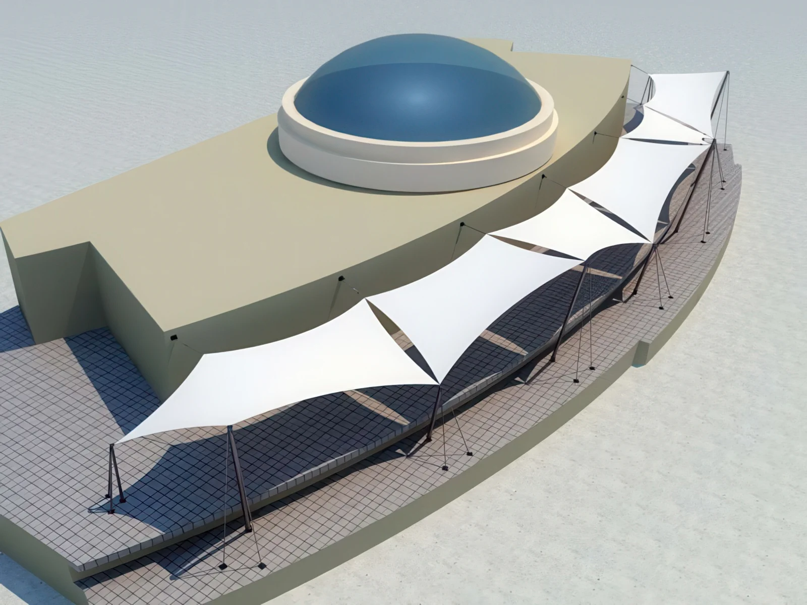 Тентовые ансамбли проект 48