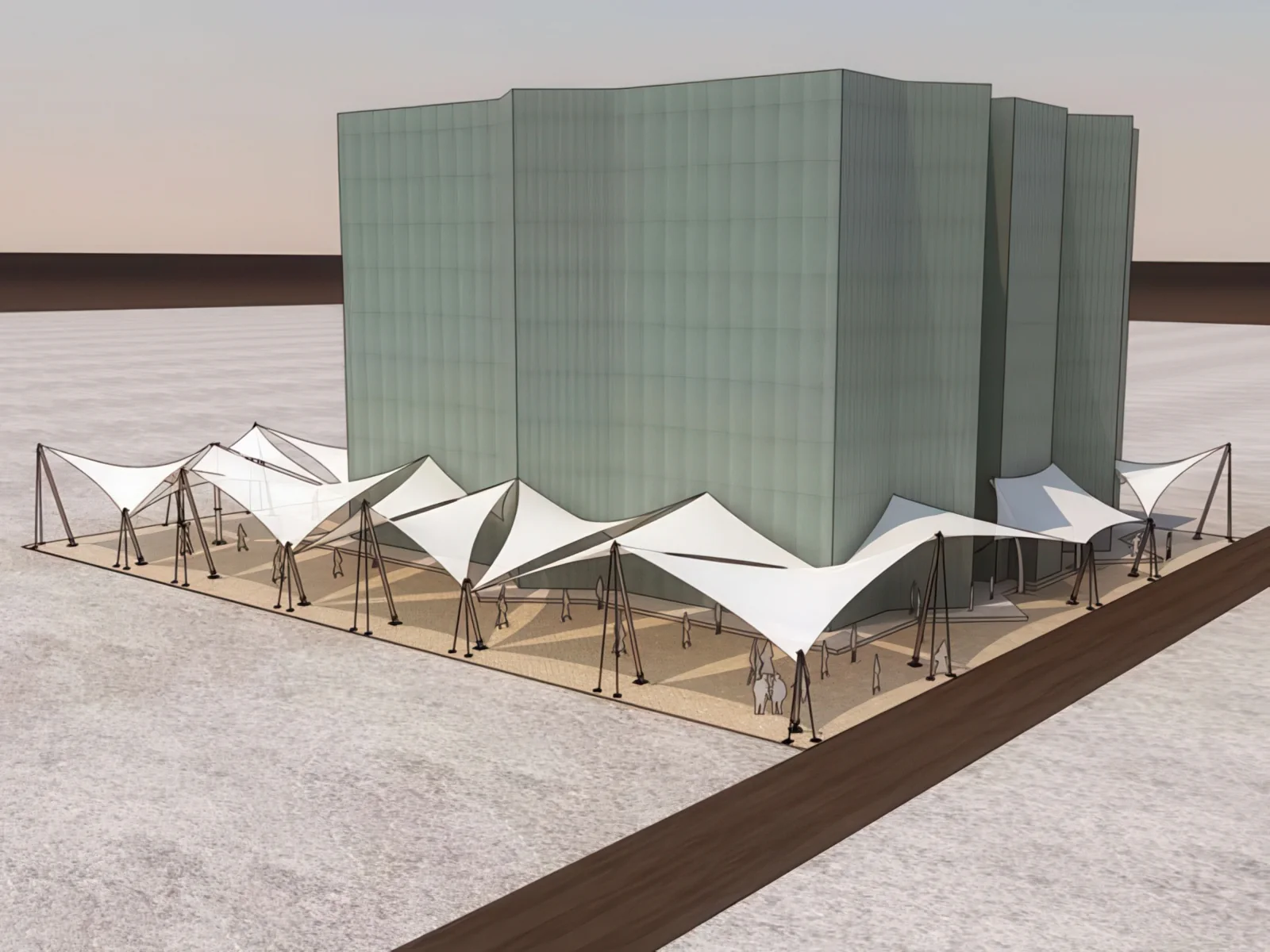 Тентовые ансамбли проект 62