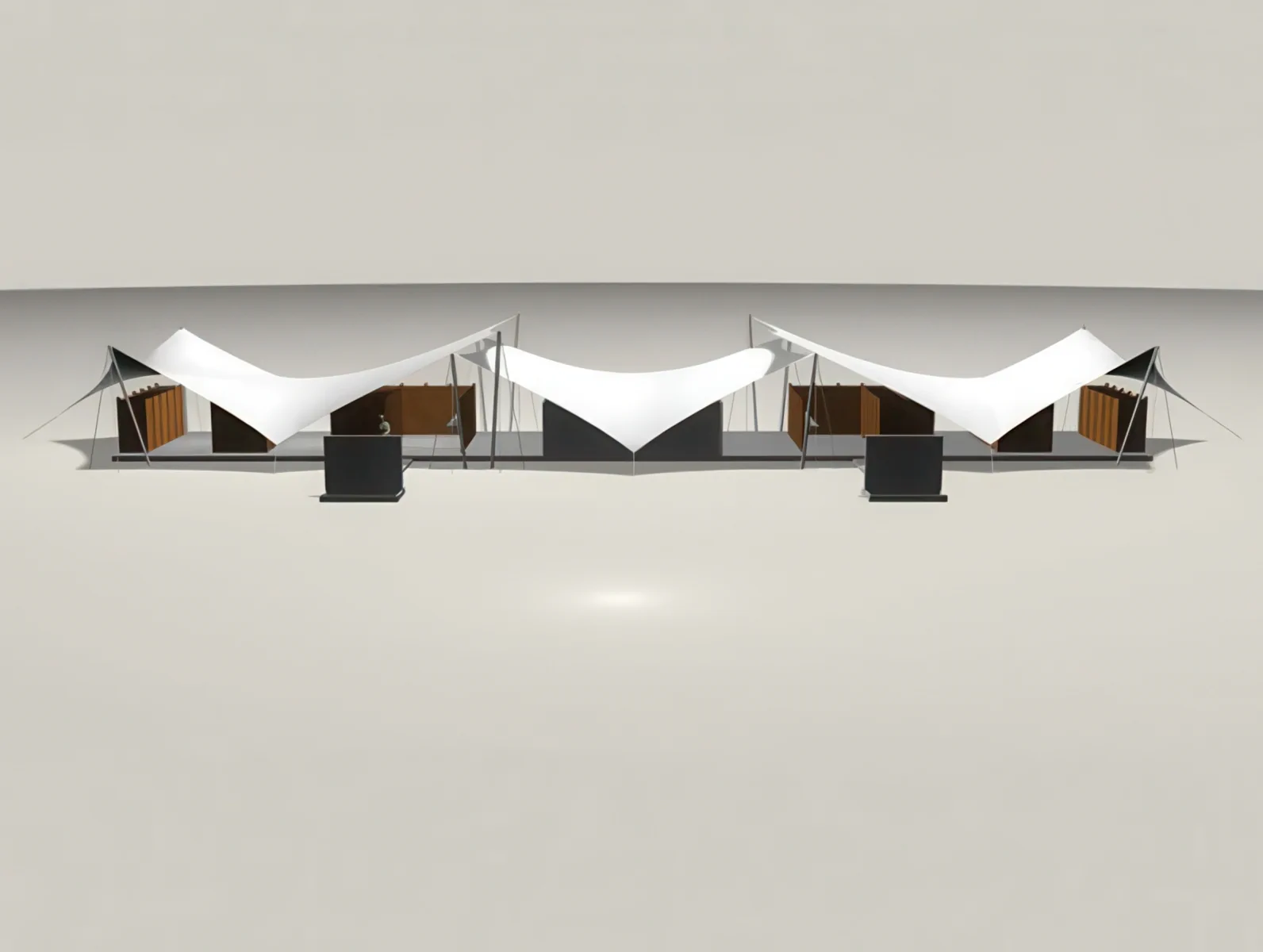 Тентовые ансамбли проект 68