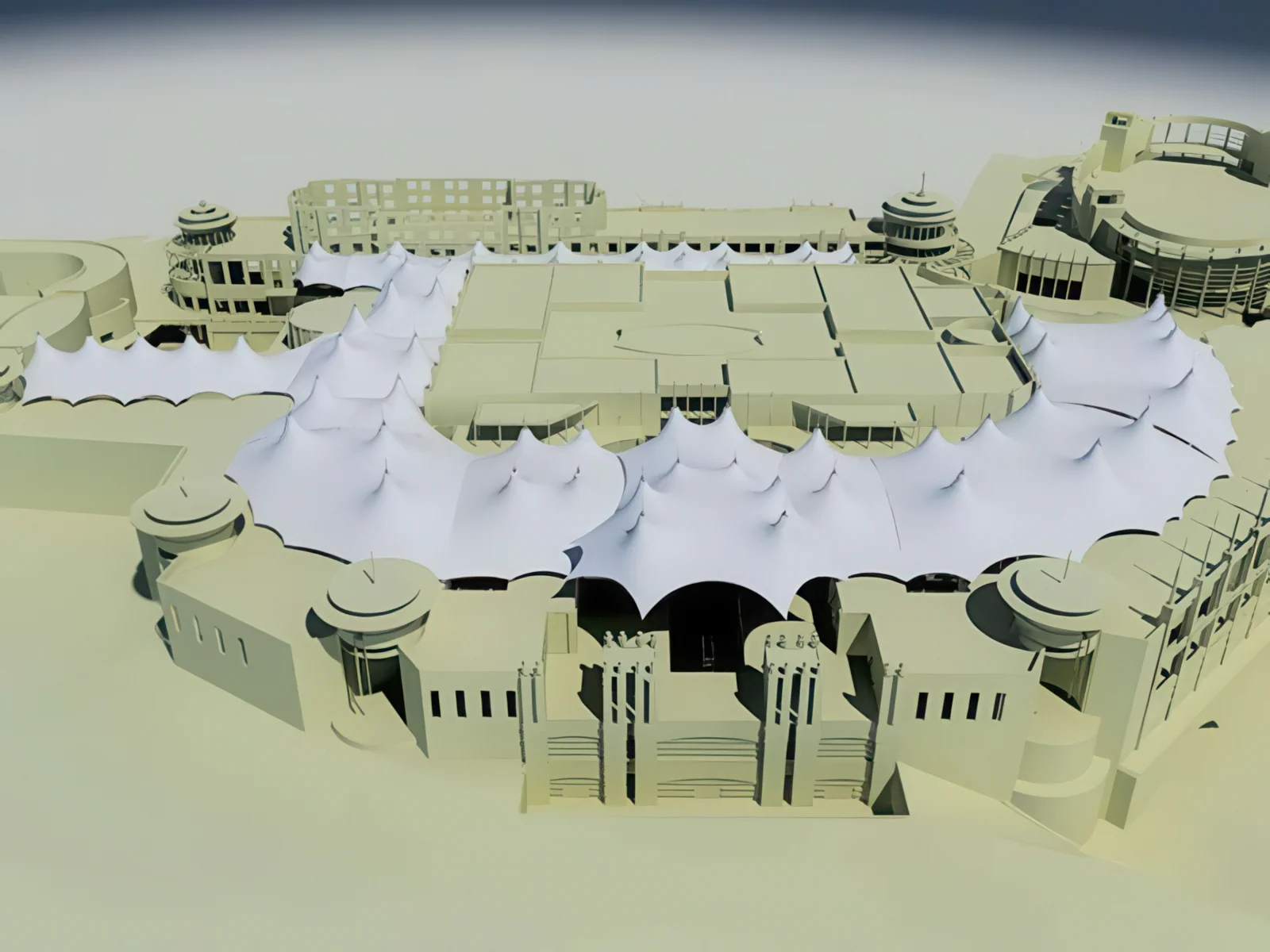 Тентовые ансамбли проект 74