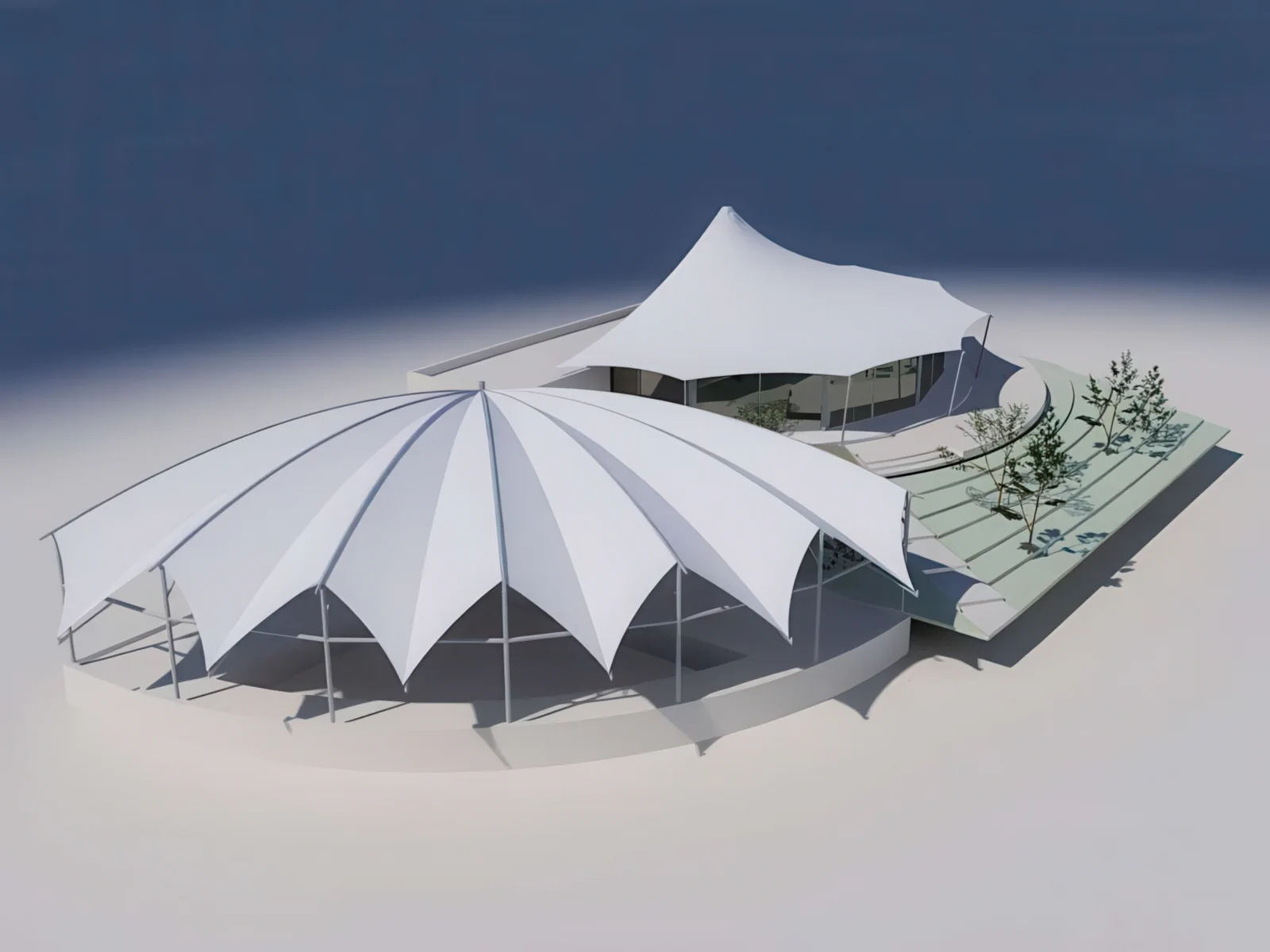 Тентовые ансамбли проект 79