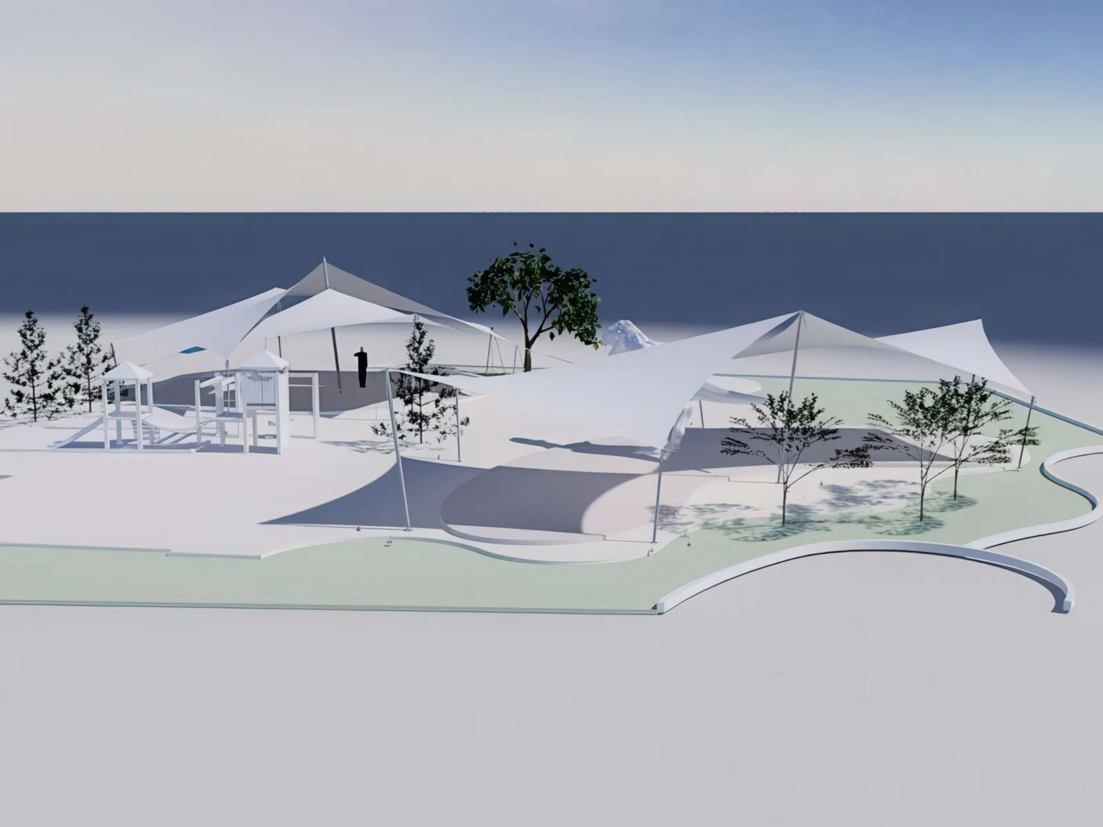 Тентовые ансамбли проект 82