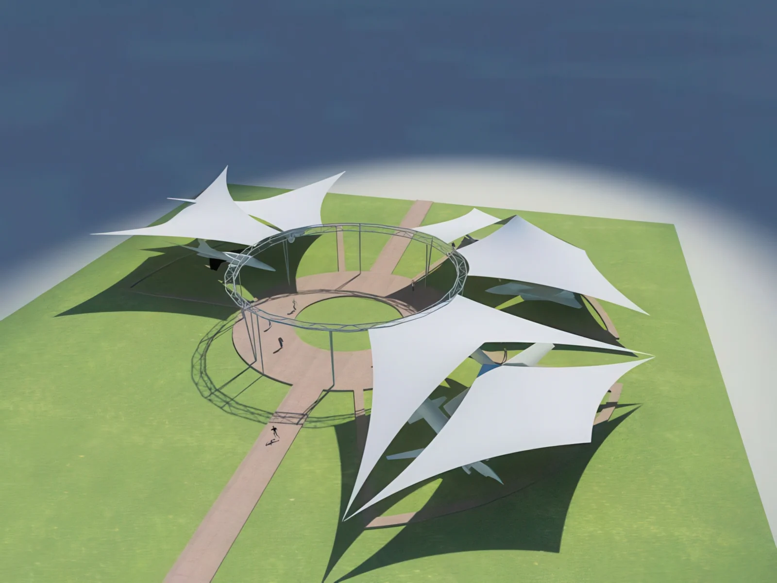 Тентовые ансамбли проект 83