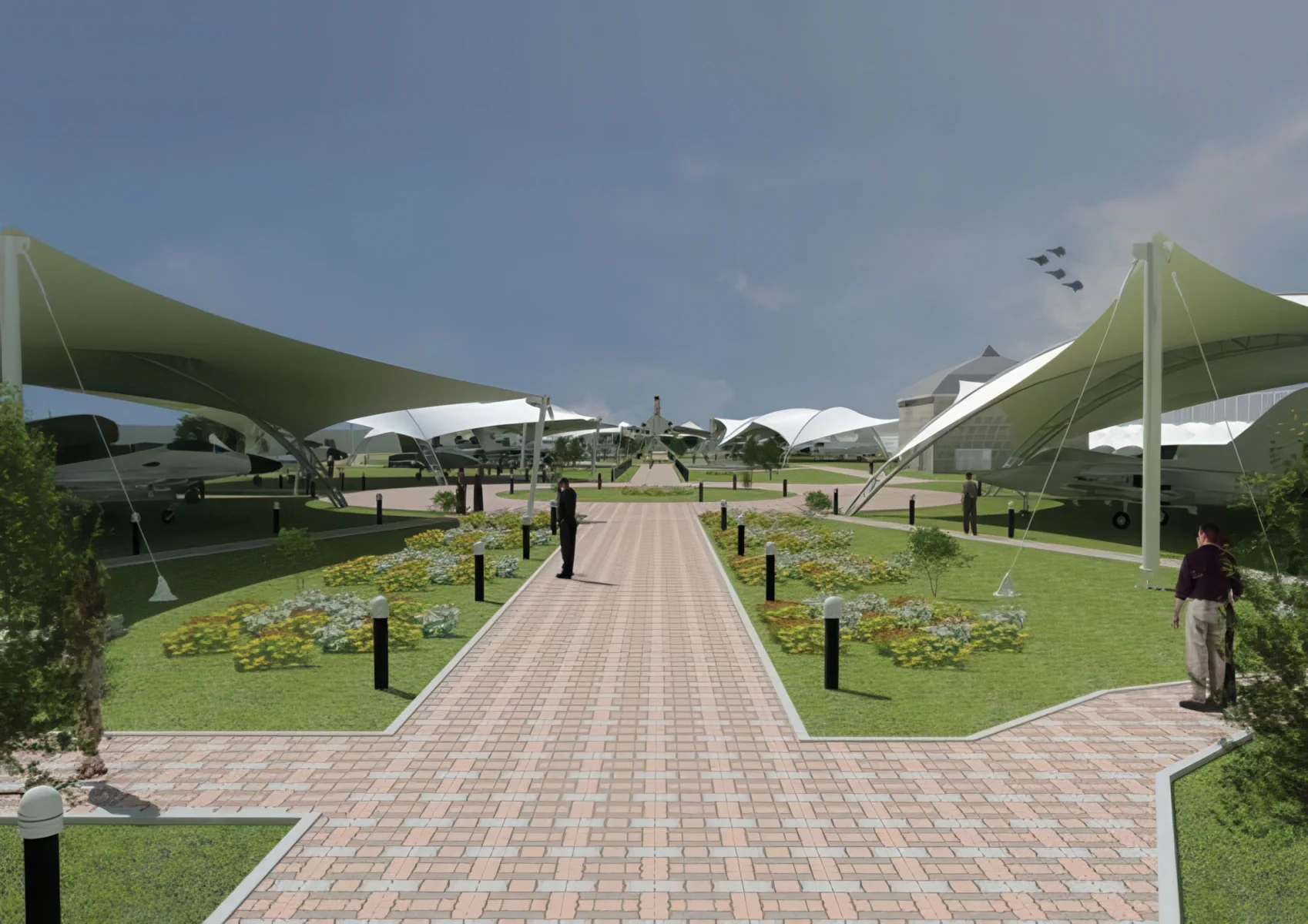 Тентовые ансамбли проект 85