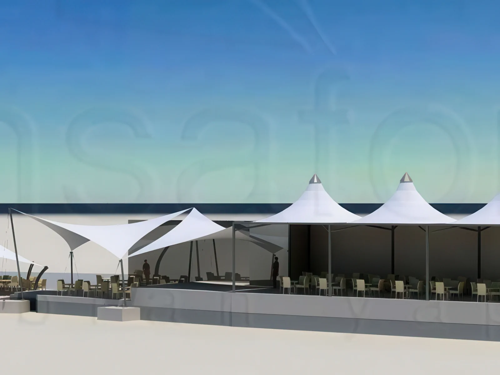 Тентовые ансамбли проект 92