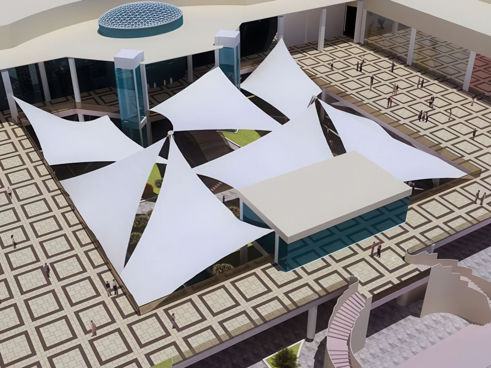 Тентовые ансамбли проект 94