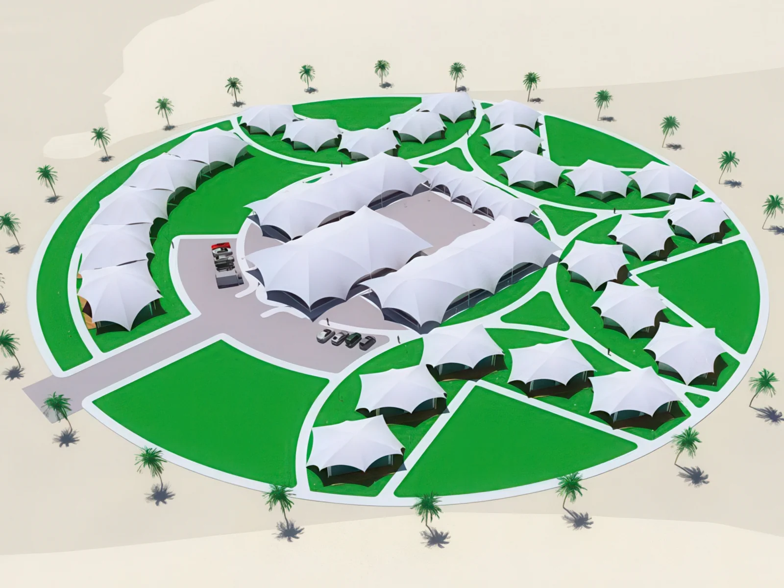 Тентовые ансамбли проект 95