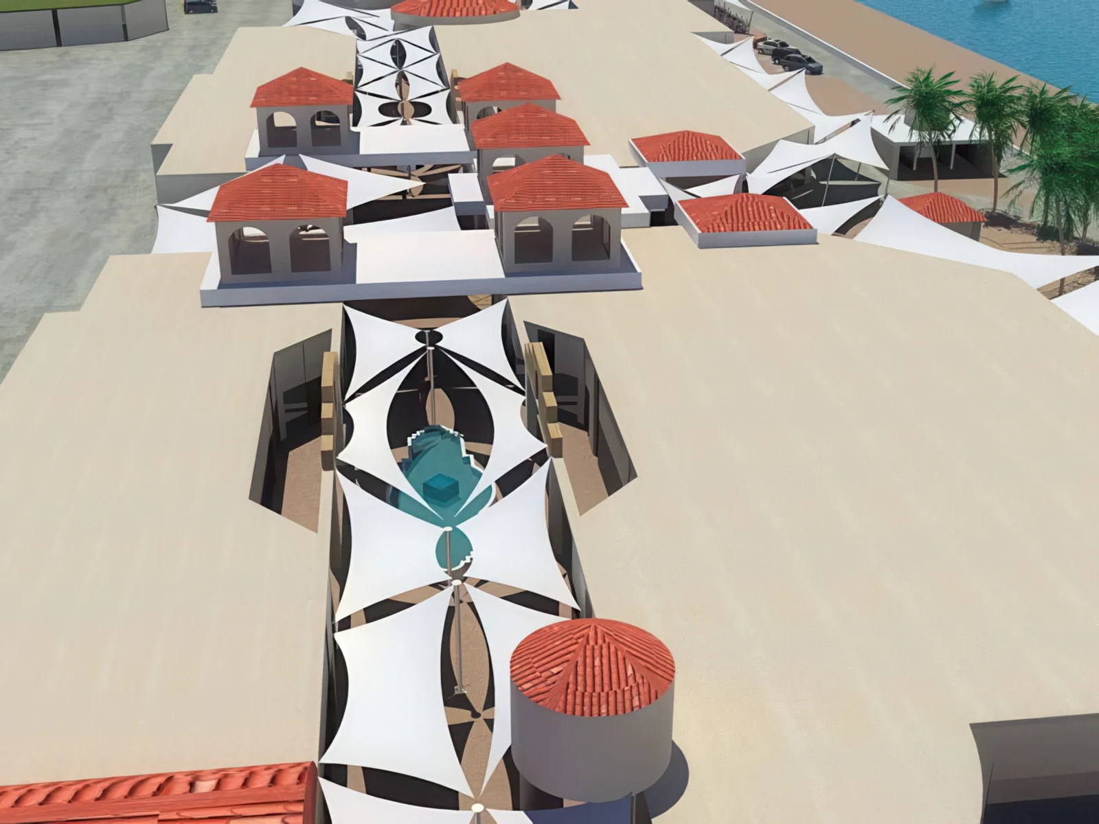 Тентовые ансамбли проект 99