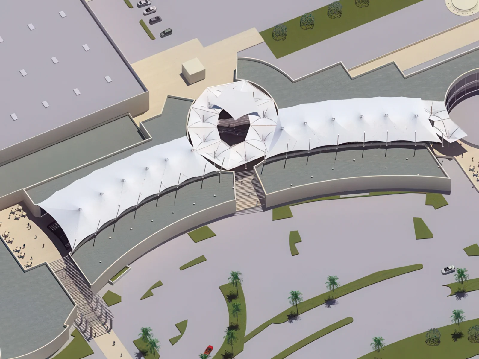 Тентовые ансамбли проект 108