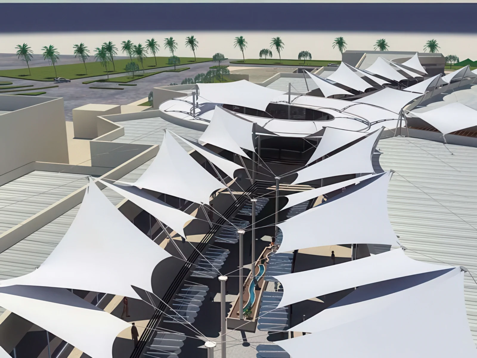 Тентовые ансамбли проект 110