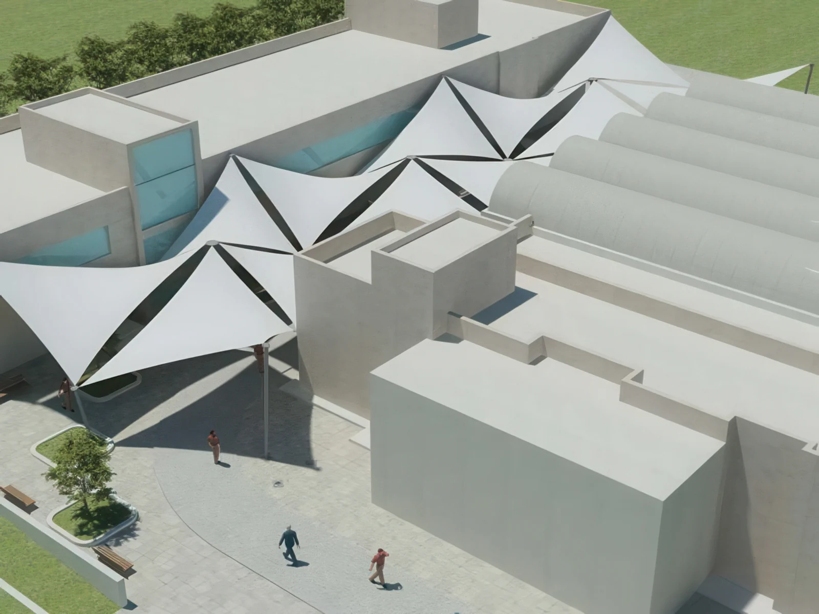 Тентовые ансамбли проект 129