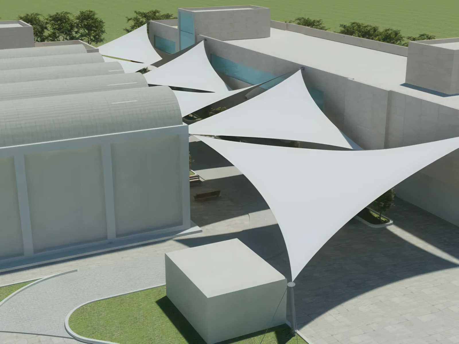 Тентовые ансамбли проект 130