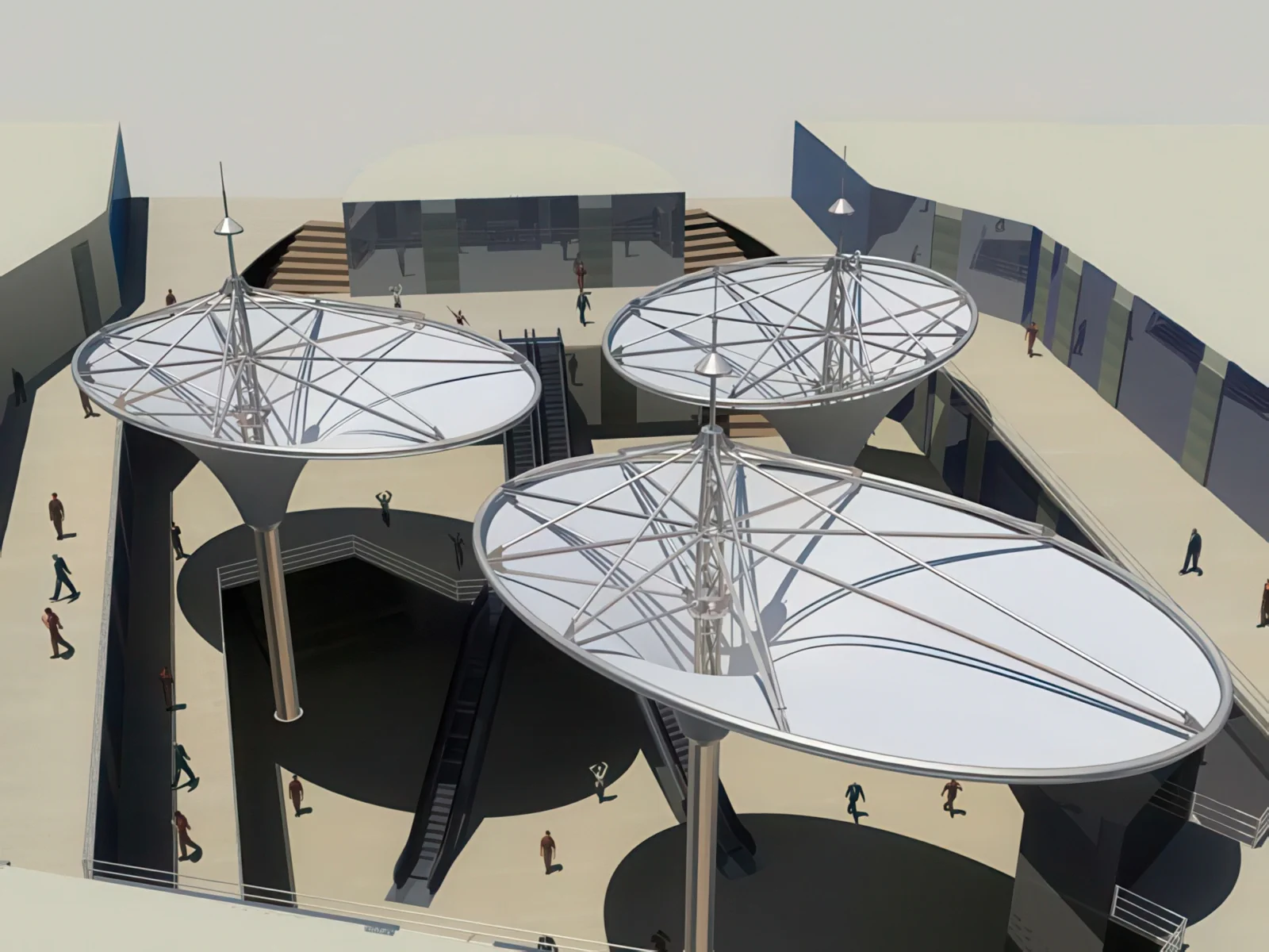 Тентовые ансамбли проект 136