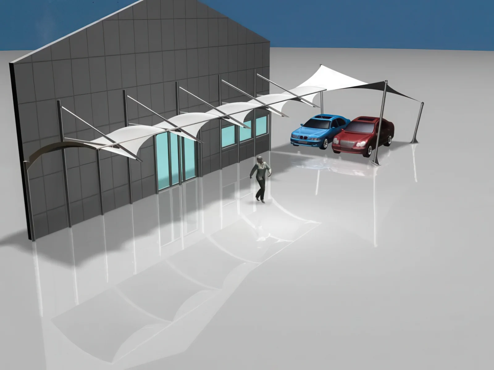 Тентовые входные группы проект 4