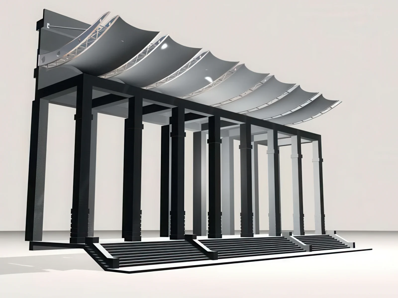 Тентовые входные группы проект 15