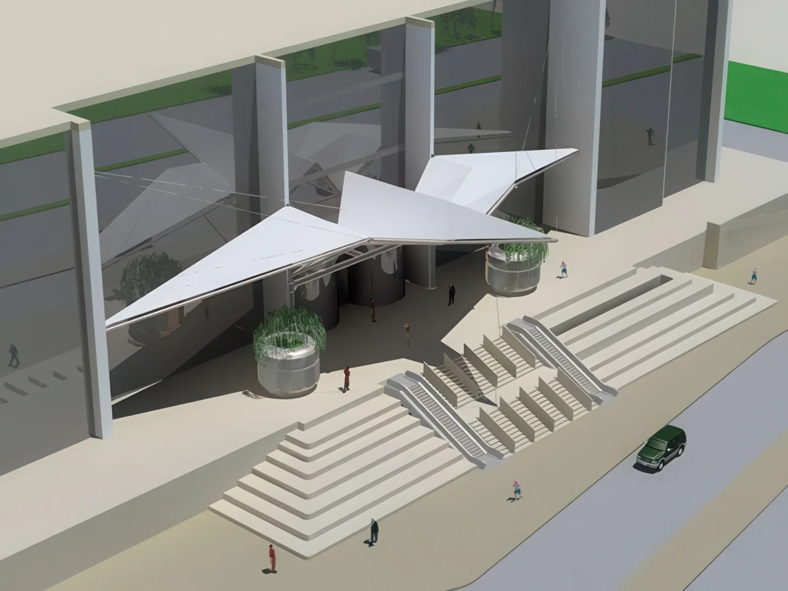 Тентовые входные группы проект 23