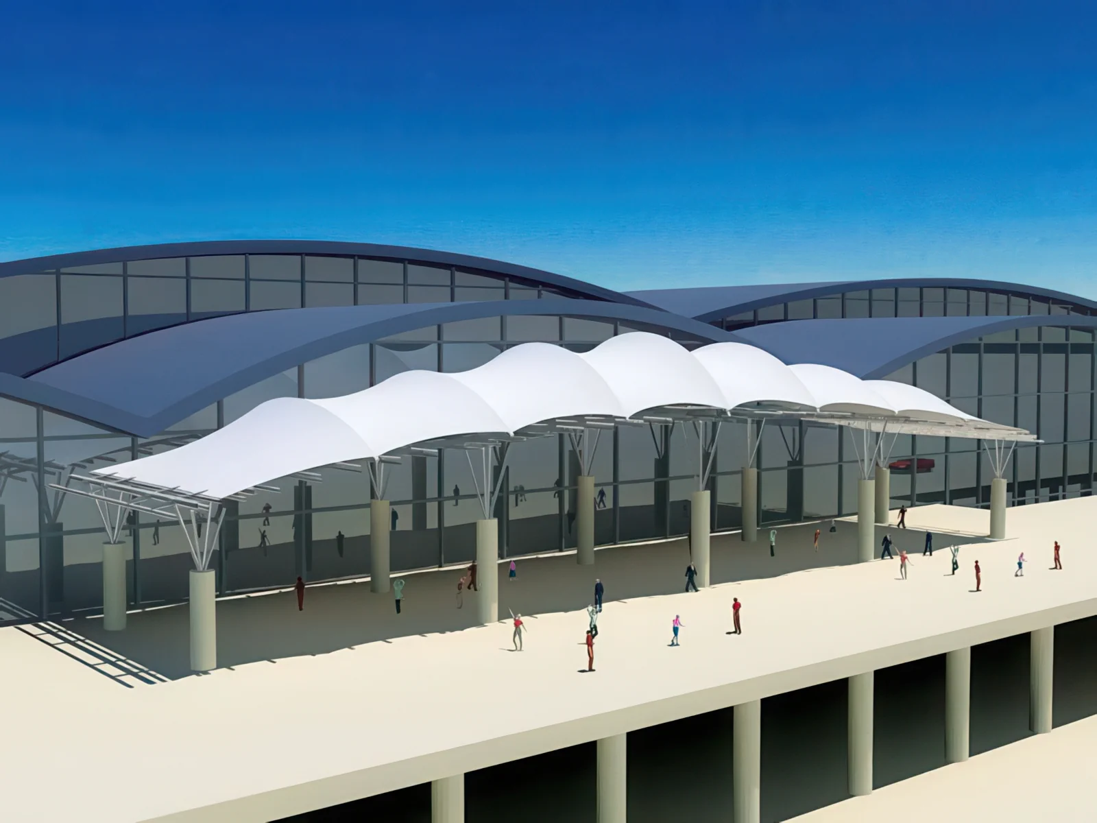 Тентовые входные группы проект 24