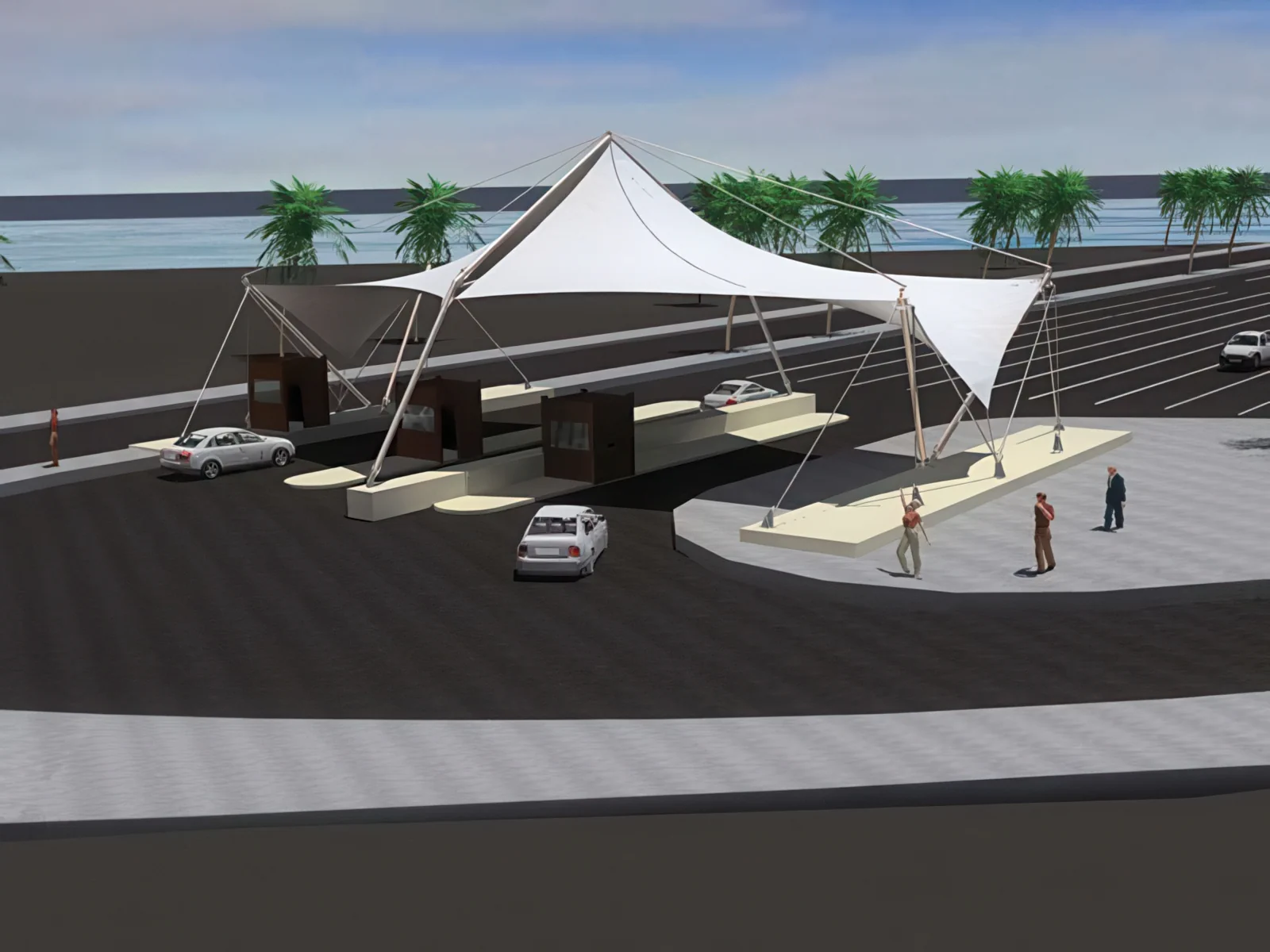 Тентовые входные группы проект 38