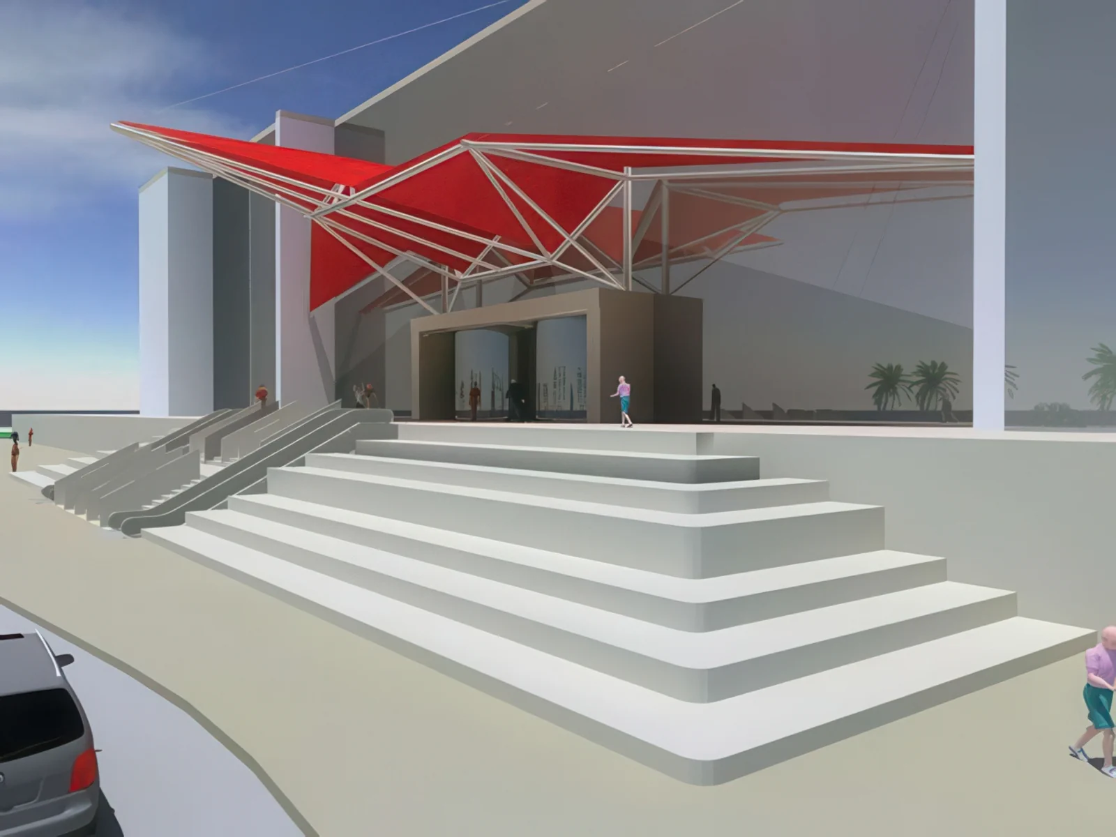 Тентовые входные группы проект 39