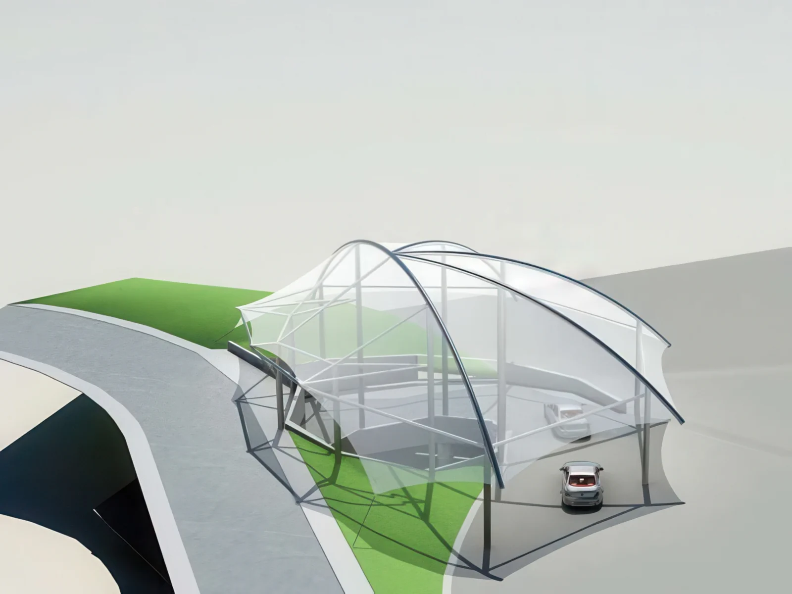 Тентовые входные группы проект 52