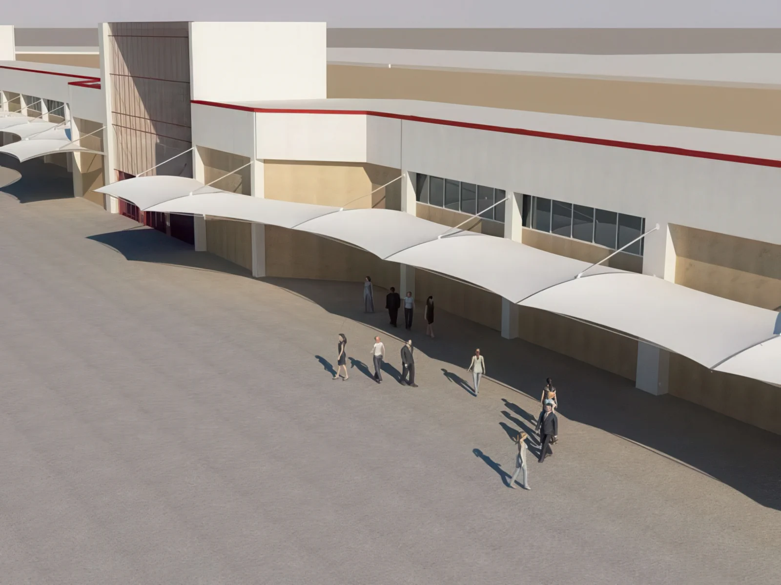 Тентовые входные группы проект 65