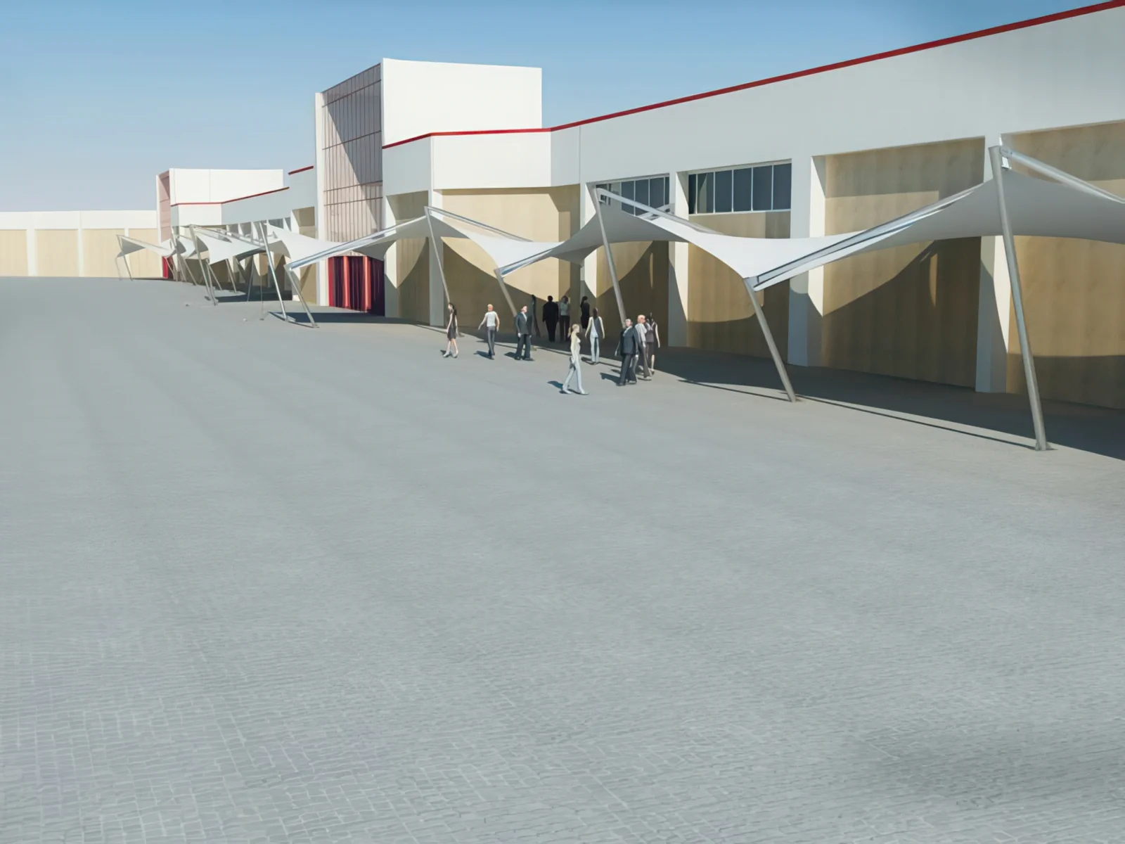 Тентовые входные группы проект 66