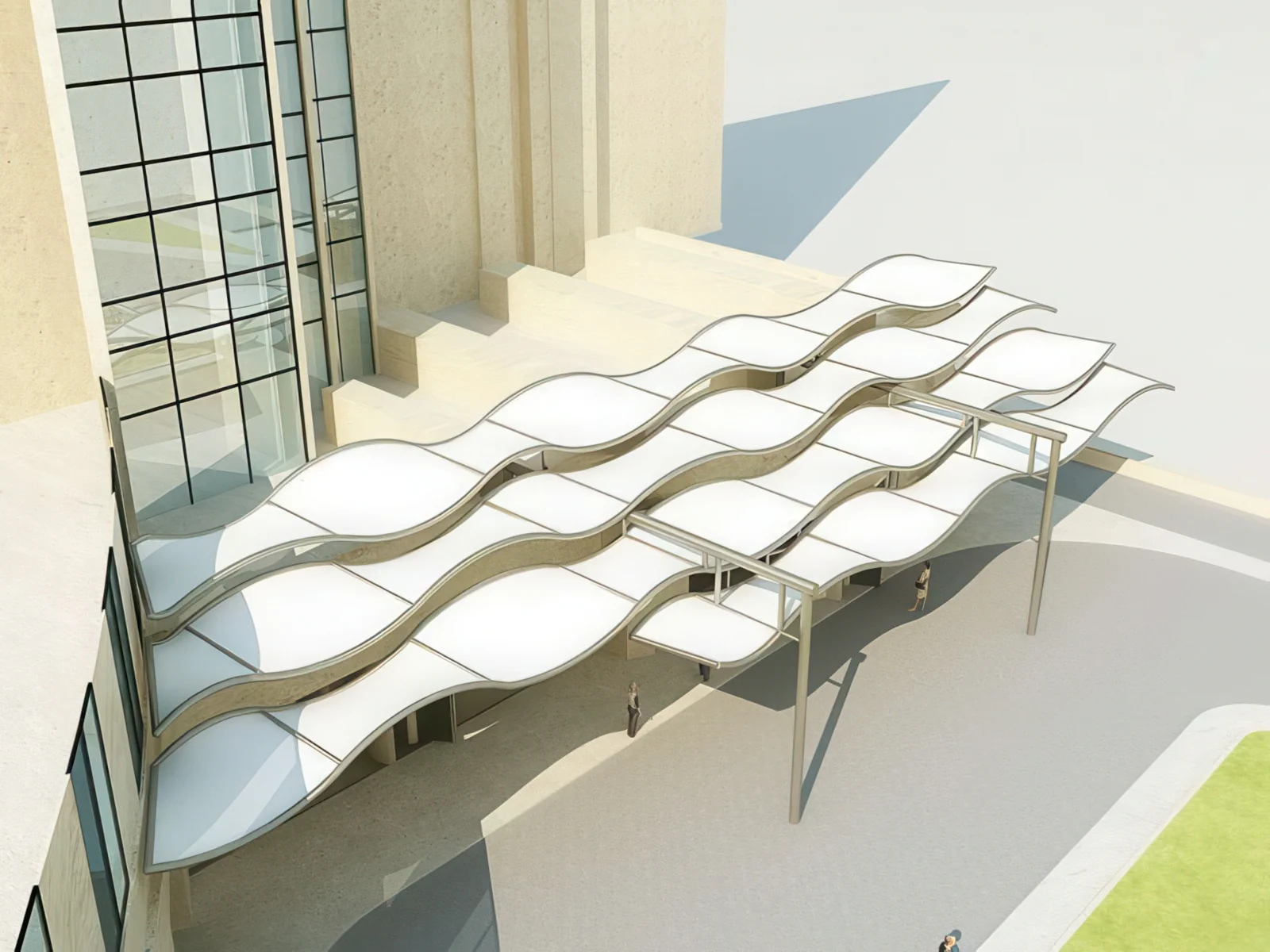 Тентовые входные группы проект 73