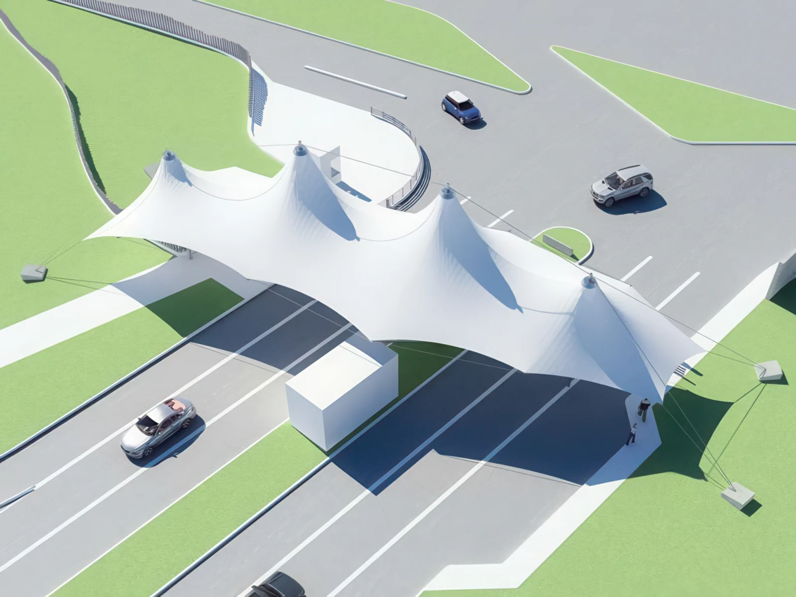 Тентовые входные группы проект 77