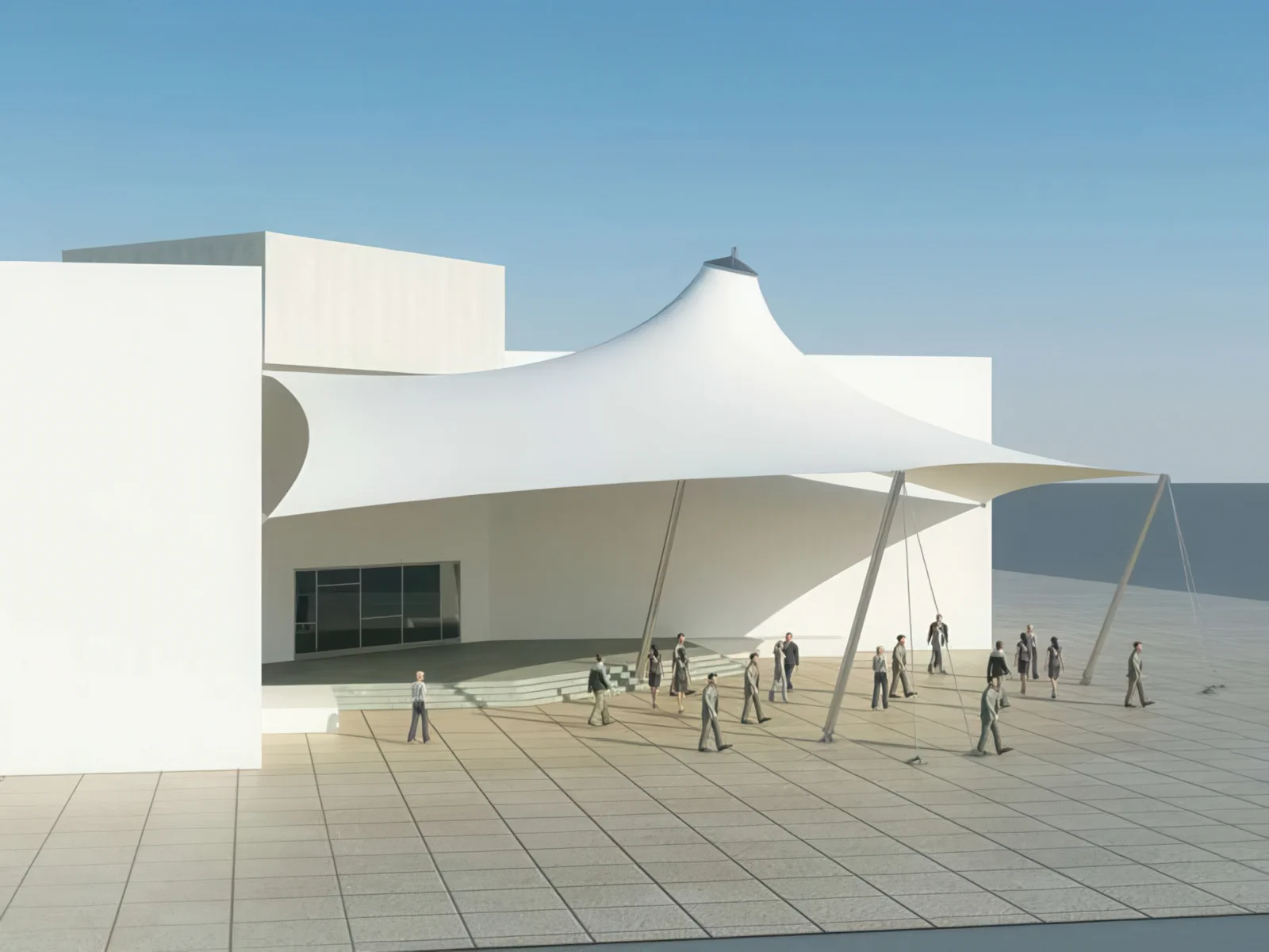 Тентовые входные группы проект 79